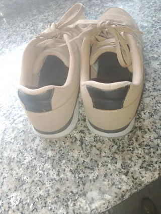 Zapatillas deportivas hombre beige