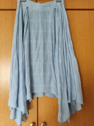 Falda asimetrica Zara talla L