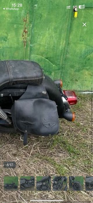 Piloto trasero y cacha Keeway