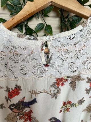 Vestido niña estilo boho chic  8-9 años