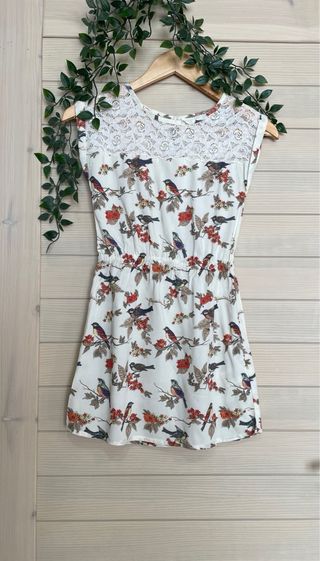 Vestido niña estilo boho chic  8-9 años