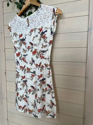 Vestido niña estilo boho chic  8-9 años