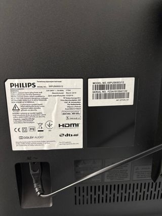 TV Philips 55” 55PUS6503/12