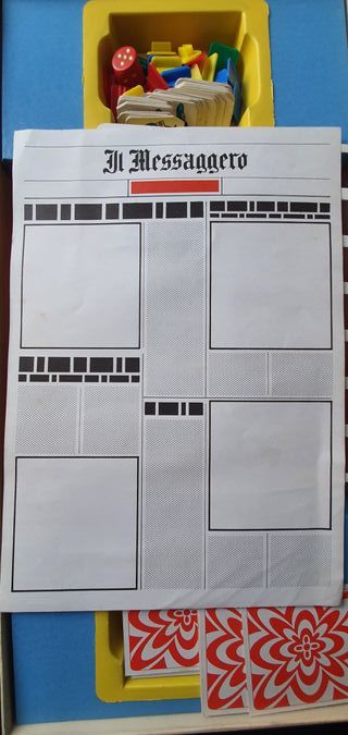 Reporter Nuovo Gioco del Giornalista Vintage 1976