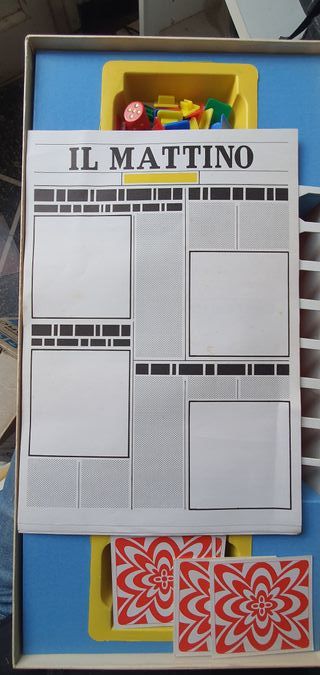 Reporter Nuovo Gioco del Giornalista Vintage 1976