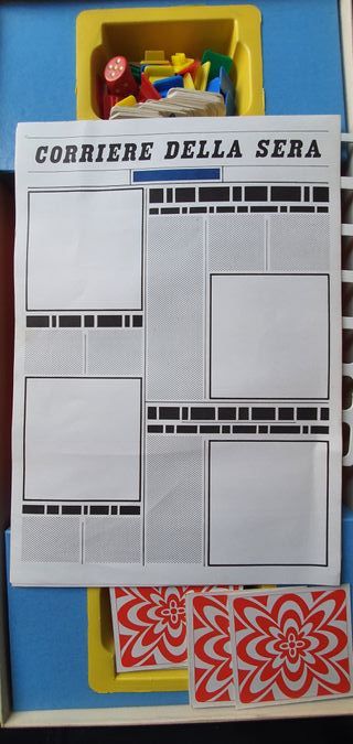 Reporter Nuovo Gioco del Giornalista Vintage 1976