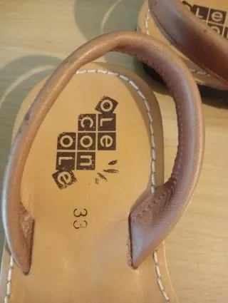 Sandalias Olé conolé Marrones Talla 33