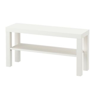 Mesa auxiliar Ikea blanca madera