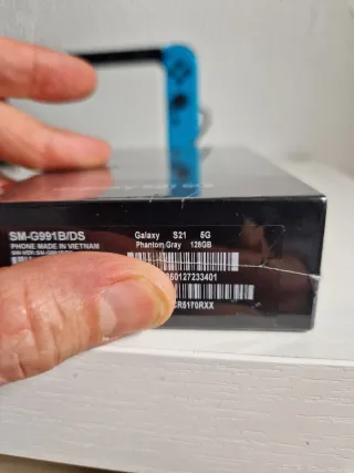 Samsung Galaxy S21 5G 128GB Grigio Sigillato