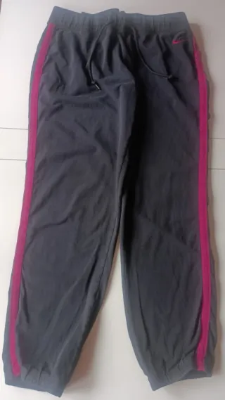 Pantalón Chándal Nike Mujer Negro/Rosa