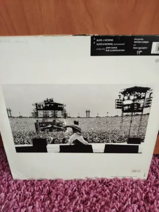 Simple Minds Alive & Kicking 12" Maxi Single. Fr.