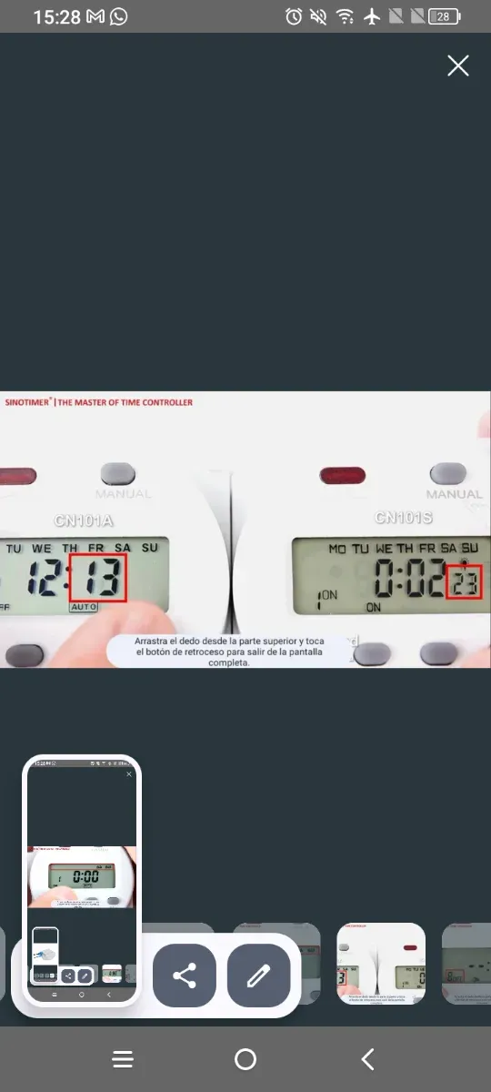 Temporizador Digital 12V 10A