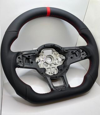 Volante VW R-Line Costuras Rojas