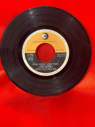 Lucio Battisti - Dieci Ragazze Vinile 45 Giri