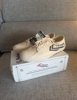 Feiyue Beige Zapatillas Deportivas unisex