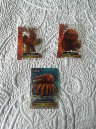 Lote 15 Cartas Lamicards Brainrot Italianas