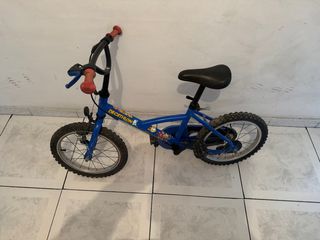 Bicicleta infantil azul Decathlon