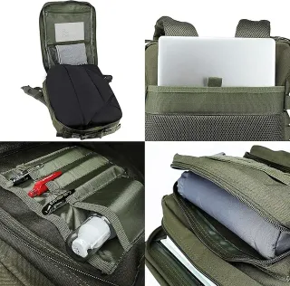 Mochila Táctica Militar Onik 45L Impermeable