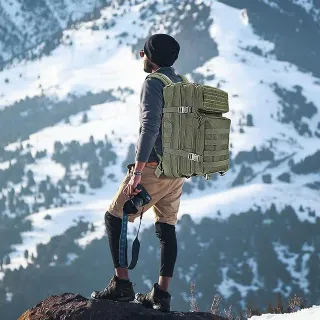 Mochila Táctica Militar Onik 45L Impermeable