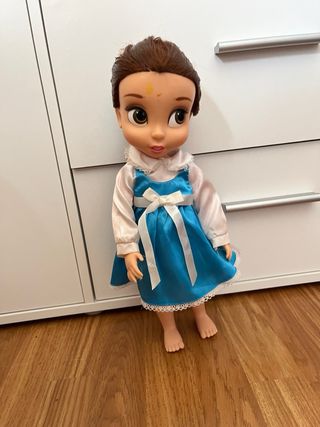 Cuna rosa para muñecas