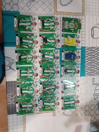 Cromos de fútbol Panini Betis completo 25/26