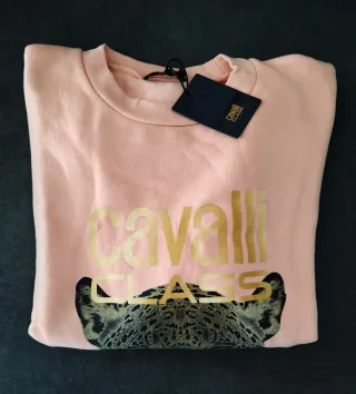 Sudadera Rosa Cavalli Class Felpa Cuello Redondo
