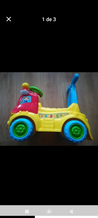 Correpasillos Camión Bebé