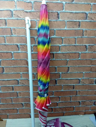 Sombrilla de playa Aktive Ø180 cm