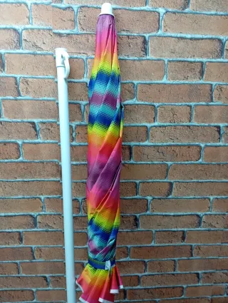 Sombrilla de playa Aktive Ø180 cm