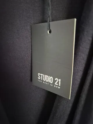 Vestido Studio 21 Talla S/M Negro