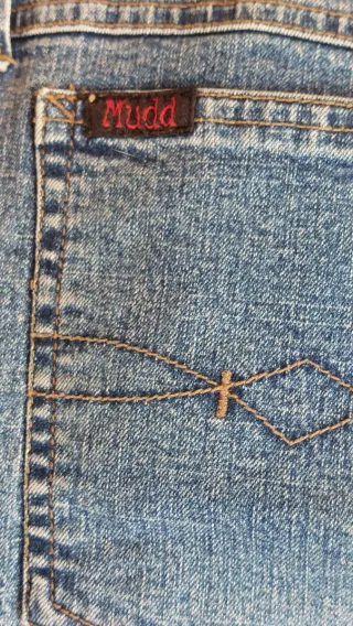 Vaqueros crop Capri. Marca Mudd. Usado 1 véz