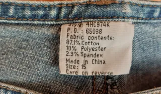 Vaqueros crop Capri. Marca Mudd. Usado 1 véz