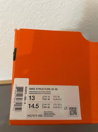 Nike Structure 25 SE Talla 47.5