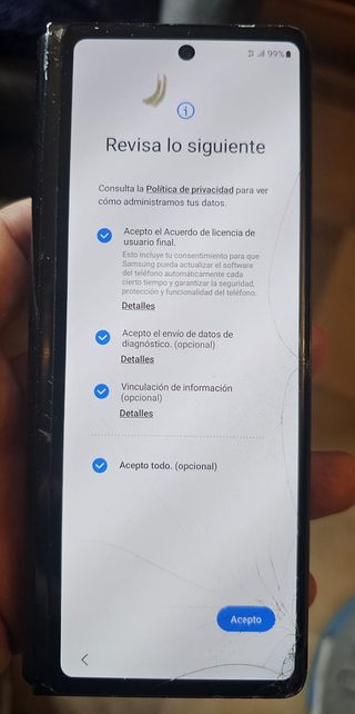 Samsung Galaxy Z Fold 2 256GB Negro
