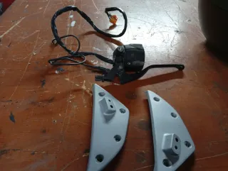 Piña luces y soportes intermitentes moto