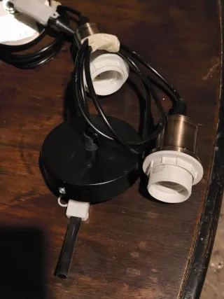 Lampade a sospensione metalliche (confezione)