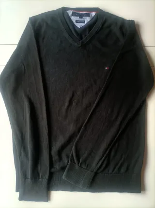 Jersey Tommy Hilfiger Negro Talla M