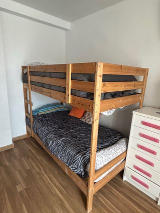 Litera de madera Ikea