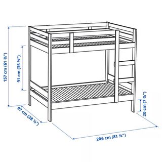 Litera de madera Ikea