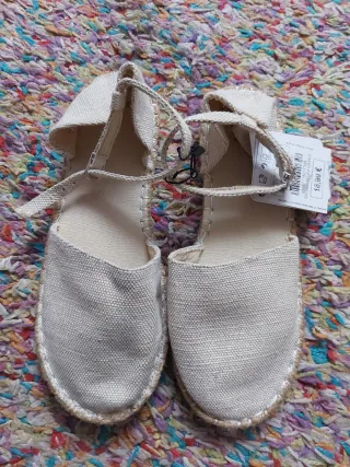 Alpargatas Sfera Kids Talla 37 Beige