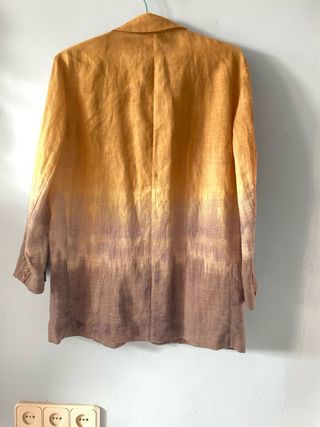 Blazer lino Zara degradado