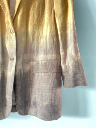 Blazer lino Zara degradado