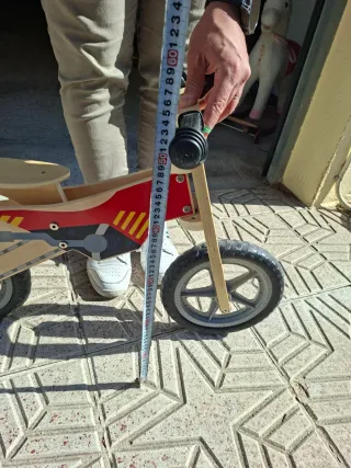 Bici de equilibrio de madera