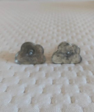 Maniglie/pomelli effetto vetro argento