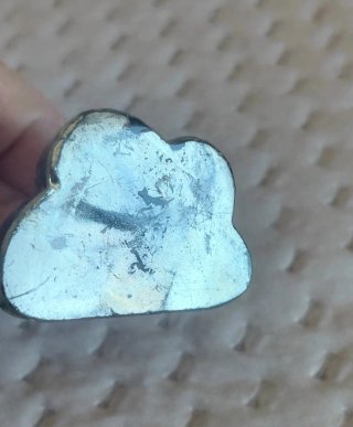 Maniglie/pomelli effetto vetro argento