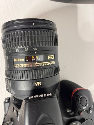 Objetivos Nikon AF-S NIKKOR 50mm 1:1.4 y 16-85