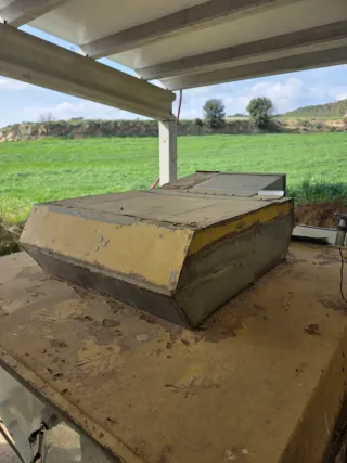 Sistema refrigeración cabina cosechadora