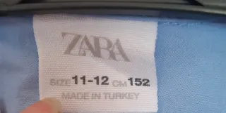 Camisa ZARA niña Talla 12