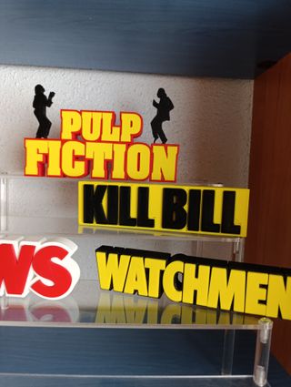 Coleccion letreros peliculas