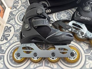 Patines en línea Oxelo con protecciones